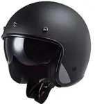 LS2 Jethelm OF601 Bob II Solid, schwarz_matt, xs