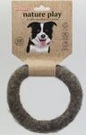 Corwex nature play Ring 15 Centimeter braun Hundespielzeug