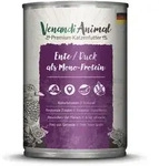 Venandi Animal Monoprotein 400g Katzennassfutter Sparpaket 12 x 400 Gramm Ente