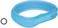 TRIXIE Flash Leuchtband USB L - XL 70 cm blau (30 mm)