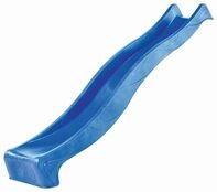 Karibu Wellenrutsche f&uuml;r Podesth&ouml;he 150 cm blau