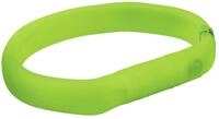 TRIXIE Flash Leuchtband USB M - L 50 cm gr&uuml;n (17 mm)