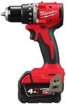 Milwaukee M18BLPDRC-402C M18&trade; B&uuml;rstenloser Akku-Schlagbohrschrauber 4933492824