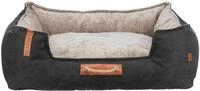 TRIXIE BE NORDIC Bett F&ouml;hr, eckig, 60 &times; 50 cm, schwarz/sand