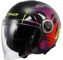 LS2 Jethelm OF620 Classy II S Schwarz Palm