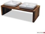 Wolters Meshidai True Doppelnapf - Teak M 2 x 1.3 Liter