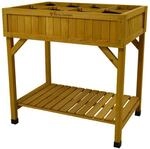  Kr&auml;uterhochbeet VegTrug 78 x 58 x 80 cm Natur