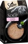 Sheba Soup Multipack 4x40 Gramm Katzennassfutter Lachs