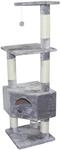 Nobby Kratzbaum Classic Etsch 40x40x136cm grau