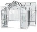 Vitavia Gew&auml;chshaus Campus inkl. 4 Dachfenstern - 13,0 m&sup2; Alu-blank eloxiert