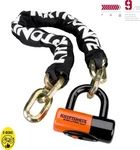 KRYPTONITE 03528862, KRYPTONITE Kettenschloss New York Chain 100 cm schwarz, orange