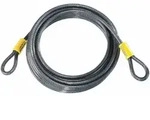 KRYPTONITE Schlaufenkabel Kryptoflex Looped Cable 10 mm grau