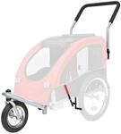 TRIXIE Jogger-Umbausatz f&uuml;r Fahrrad-Anh&auml;nger M schwarz/rot (#12815)