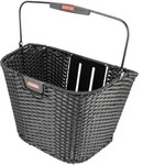KLICKfix 03385903, KLICKfix Korb Structura schwarz breite Kunststoffb&auml;nder