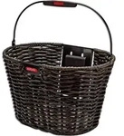 KLICKfix Korb Structura Oval 16 l schwarz braun braun