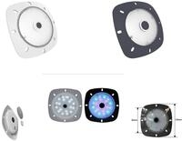myPOOL LED-Magnet-Scheinwerfer-Geh&auml;use: Grau/Licht: RGB