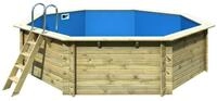 Karibu Pool Modell 3 A - kdi Modell A inkl. gratis Sandfilteranlage & Pool-Starterset