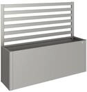 Biohort Rankgitter f&uuml;r Hochbeet 2 m Seite, quarzgrau-metallic