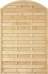 T&J MAXI BOGEN Lamellenzaun 120 x 180/160 cm