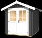Weka Gartenhaus 209 - 28 mm graphitgrau Gartenhaus 209 - 200 x 200 cm (Gr. 1) - 50 %