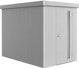 Biohort Ger&auml;tehaus Neo 180 x 292 cm (3A) Einzelt&uuml;r silber-metallic