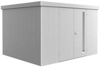 Biohort Ger&auml;tehaus Neo 348 x 292 cm (3D) Doppelt&uuml;r silber-metallic