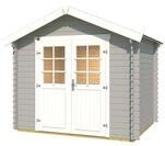Weka Gartenhaus 209 - 28 mm hellgrau Gartenhaus 209 - 250 x 250 cm (Gr. 2) - 50 %