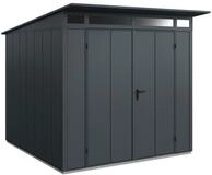 H&ouml;rmann Metall-Ger&auml;tehaus EcoStar Premiumline mit Pultdach B 238 x 238 cm (Typ 2),