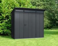 H&ouml;rmann Metall-Ger&auml;tehaus EcoStar Premiumline mit Pultdach B 302,8 x 238 cm (Typ