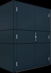 Bertilo HPL Ger&auml;teschrank Terrace High - 6 mm anthrazit