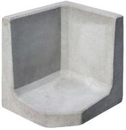 Diephaus Gestaltungselement-ECKE GRAU 40/40/40 CM