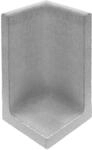 Diephaus L-Stein- ECKE GRAU 80/50/50/7 CM
