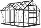 Halls Gew&auml;chshaus Blockley 2,56 x 3,8 m - 9,72 m&sup2; (Blockley 812)