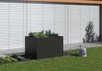 KGT Aluminium Hochbeet 130 - Profile anthrazit - B1,21 x T0,91 x H0,77 m - 700 l