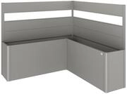 Biohort Sichtschutz mit Acrylglas-Paneel f&uuml;r Pflanzbeet Belvedere mit L-Form (2