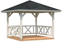 Palmako Pavillon Betty 9,0 m&sup2; Transparent tauchimpr&auml;gniert