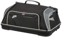 TRIXIE Airline Tasche Boarding, 55 &times; 23 &times; 40 cm, schwarz/grau