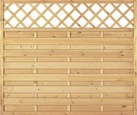T&J Maxi Massivzaun Ranki 180 x 150 cm