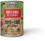MAC ́s DOG 400 Gramm Hundenassfutter Sparpaket 12 x 400 Gramm Rind & Gem&uuml;se