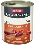 animonda Gran Carno Adult 800g Dose Hundenassfutter 6 x 800 Gramm mit Gefl&uuml;gelherzen
