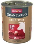 animonda Gran Carno Single Protein 800g Dose Hundenassfutter 6 x 800 Gramm Rind pur