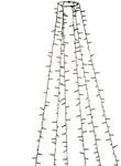 Konstsmide Weihnachtsbeleuchtung Micro LED Baummantel gefrostet