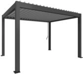 Biohort Pergola B 404,5 x T 312 x H 255 cm (Gr. 4x3) Rahmen: dunkelgrau-metallic /