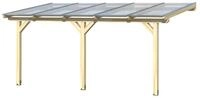 Skan Holz Terrassen&uuml;berdachung Bormio - Leimholz B 541 x T 400 cm (Gr&ouml;&szlig;e 8)