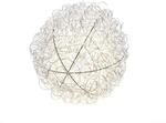 Konstsmide Weihnachtsbeleuchtung LED Drahtball 30cm 160 warmwei&szlig; Dioden
