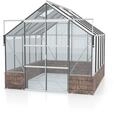 Vitavia Gew&auml;chshaus Cassandra 8300 inkl. Sockelmauer - 8,3 m&sup2; Sandstein...