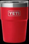 YETI Stapelbarer Becher RAMBLER 16 oz. (473 ml) Rescue Red - mit Magslider Deckel
