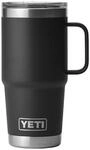 YETI Rambler Reisebecher mit Stronghold Deckel 20 oz. (591 ml), Black