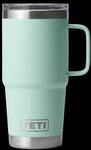 YETI Rambler Reisebecher mit Stronghold Deckel 20 oz. (591 ml), Seafoam