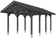 Skan Holz Wallgau - Satteldach Einzelcarport Breite 380 cm Gr. 1 - 380 x 600 cm